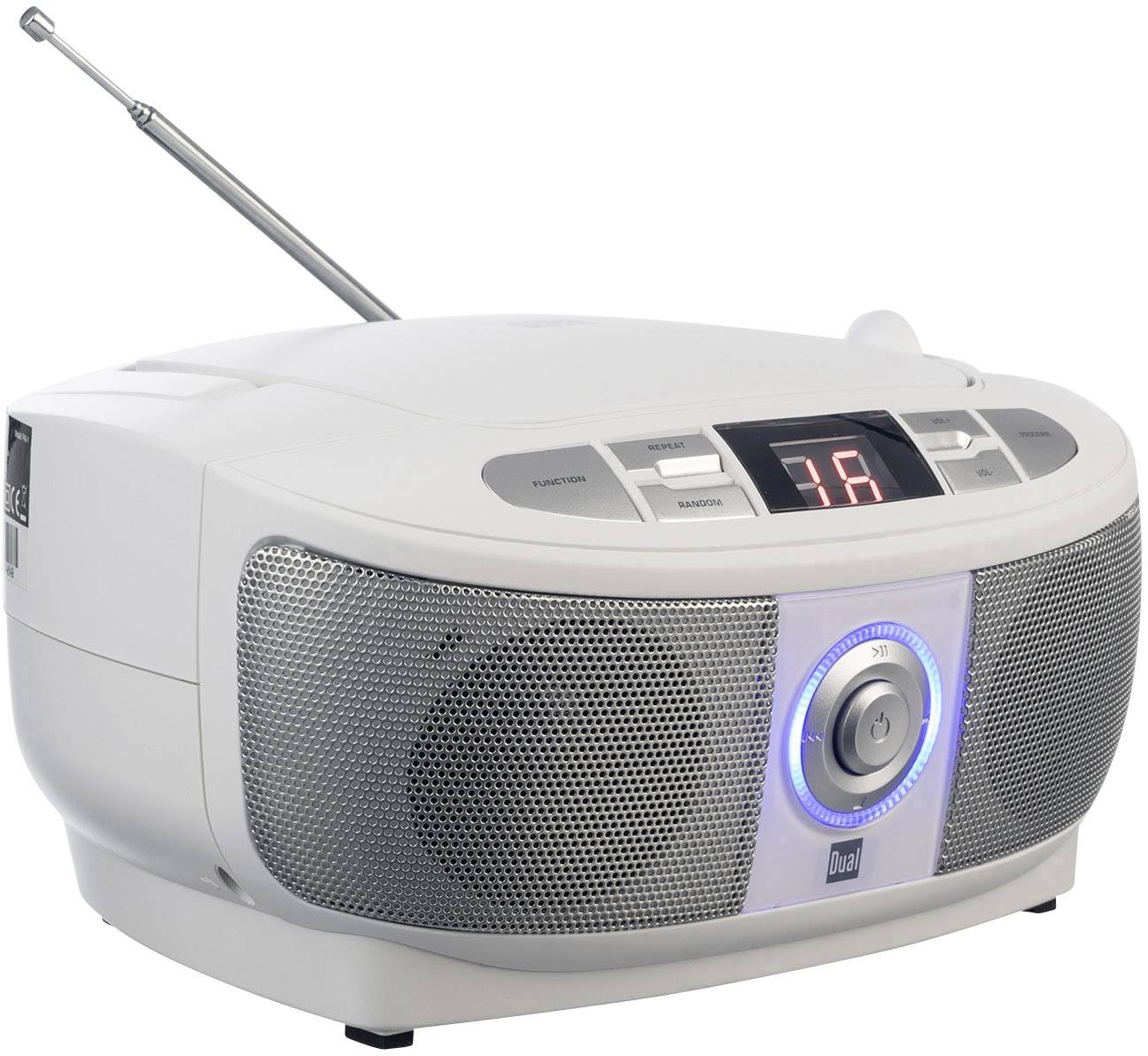 Dual P 49-1 Radio CD player FM CD White-2