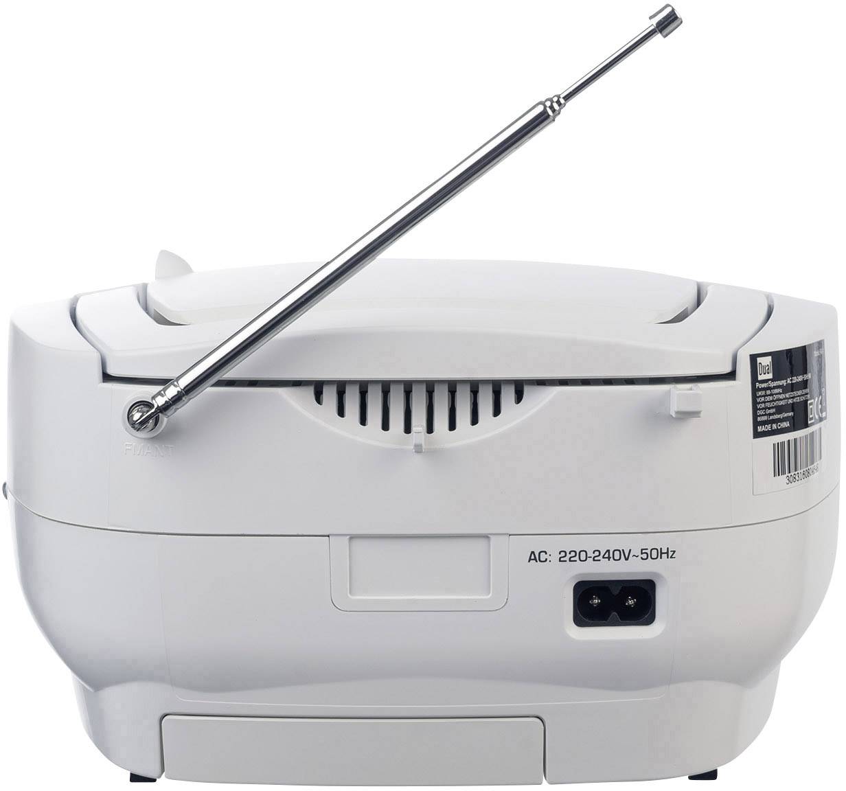 Dual P 49-1 Radio CD player FM CD White-3