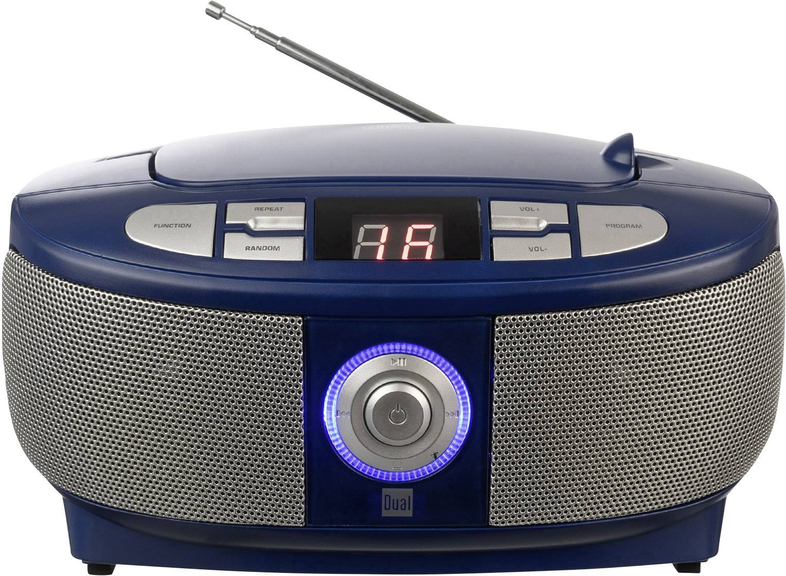 Dual P 49-1 Radio CD player FM CD Blue-1