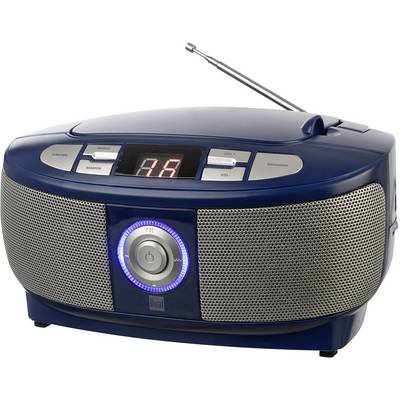 Dual P 49-1 Radio CD player FM CD Blue-0