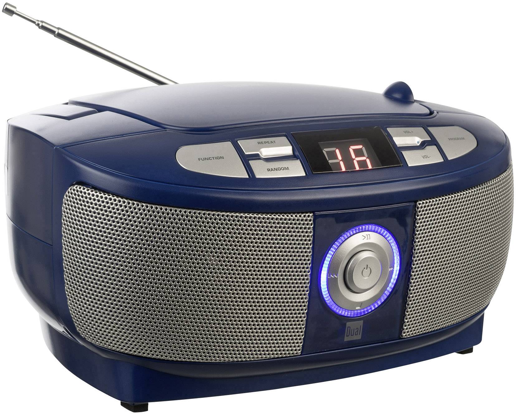 Dual P 49-1 Radio CD player FM CD Blue-2