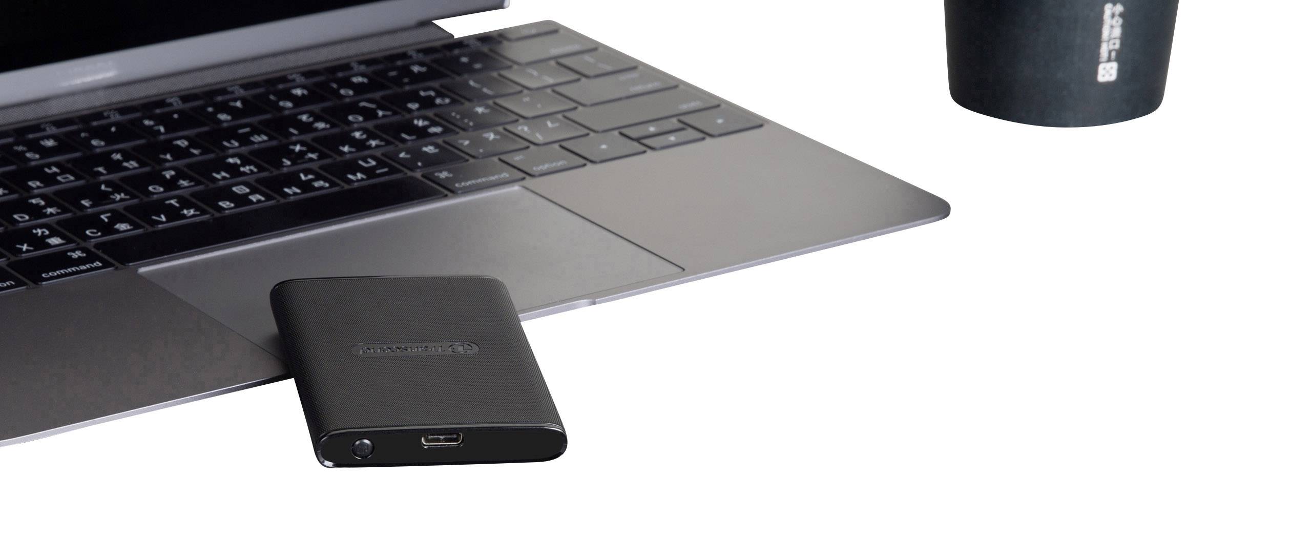 Transcend ESD220C External SSD hard drive 120 GB Black USB3.1 from