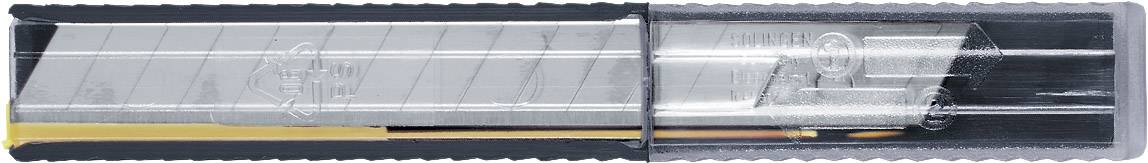 A silver craft knife with an extended blade, ready to cut.