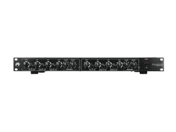 Omnitronic XO-300 3-way triaxial 19" crossover