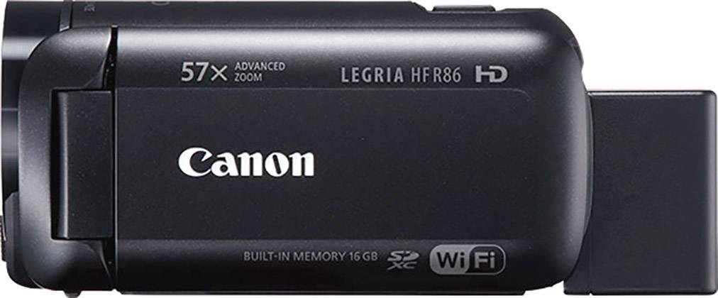 canon legria hf r86 black