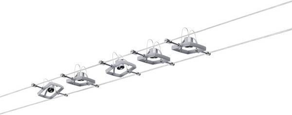 Paulmann MacII 94133 Cable kit (complete) GU5.3 50 W LED (monochrome) Chrome (matt)