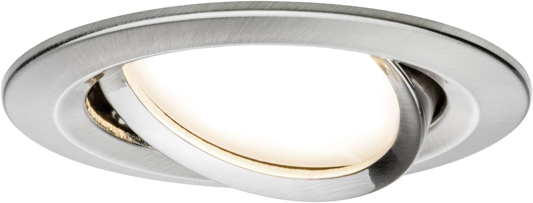 Paulmann 93877 Coin Slim LED recessed light LED (monochrome) Built-in LED 6 W Iron (brushed)