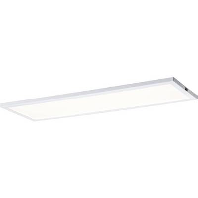 White rectangular LED ceiling light in minimalist design.