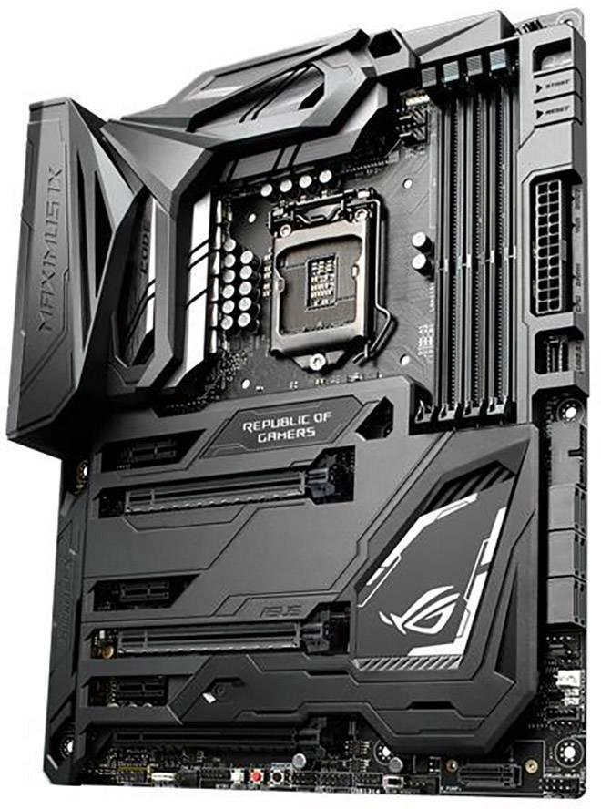 Asus ROG MAXIMUS IX CODE Motherboard PC base Intel® 1151 Form factor (details) ATX Motherboard chipset Intel® Z270-2