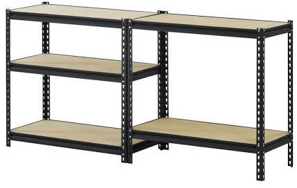 TOOLCRAFT 2195606 heavy duty shelving 350 kg 3pcs SET (W x H x D) 900 x ...