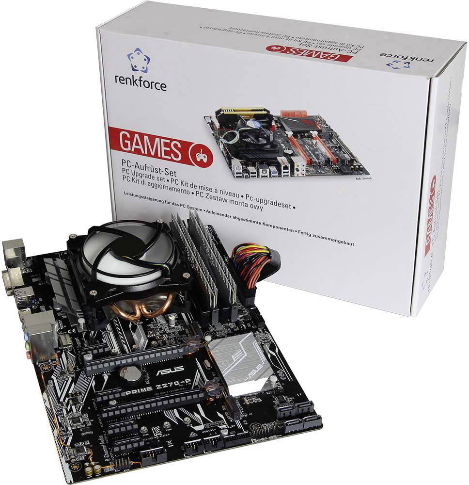 Renkforce PC tuning kit Intel Core i5 i5-7600K (4 x 3.8 GHz) 16 GB Intel HD Graphics 630 ATX