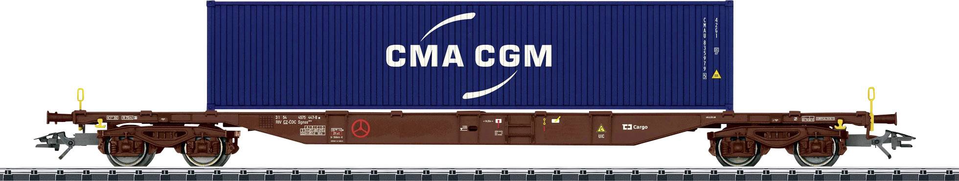 Trix H0 T24133 H0 Container Carrying Wagons Of The Cd Cargo