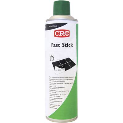 Spray Can 'CRC Fast Stick', Industrial Adhesive for Rapid Applications, Quick-Drying, Suitable for Various Materials.