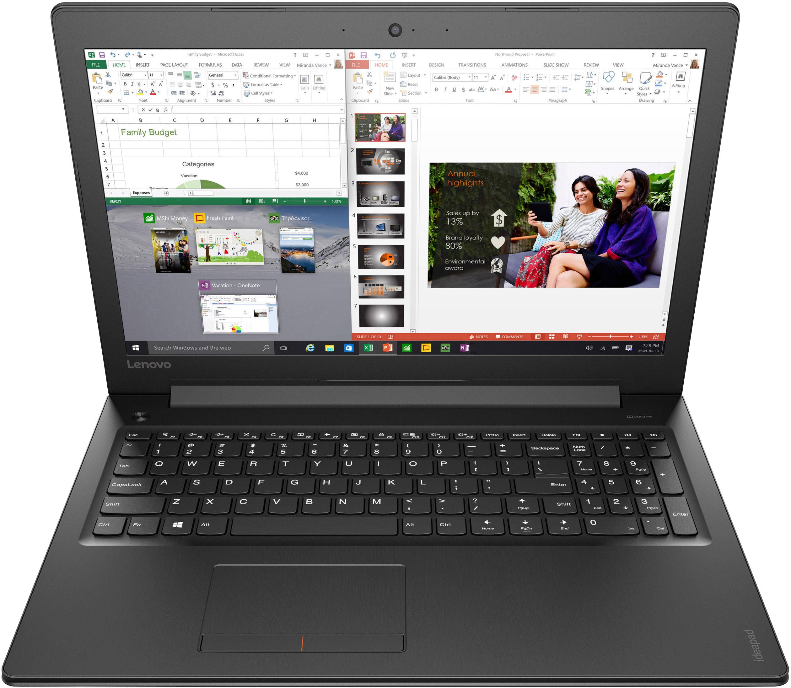 Lenovo Laptop 39 6 Cm 15 6 Inch Wxga Intel Pentium 4405u 8 Gb Ram 256 Gb Ssd Intel Hd Graphics 510 Black 80ud00 Conrad Com