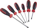 6 pcs. Slot/cross-slit pH VDE stainless steel screwdriver set