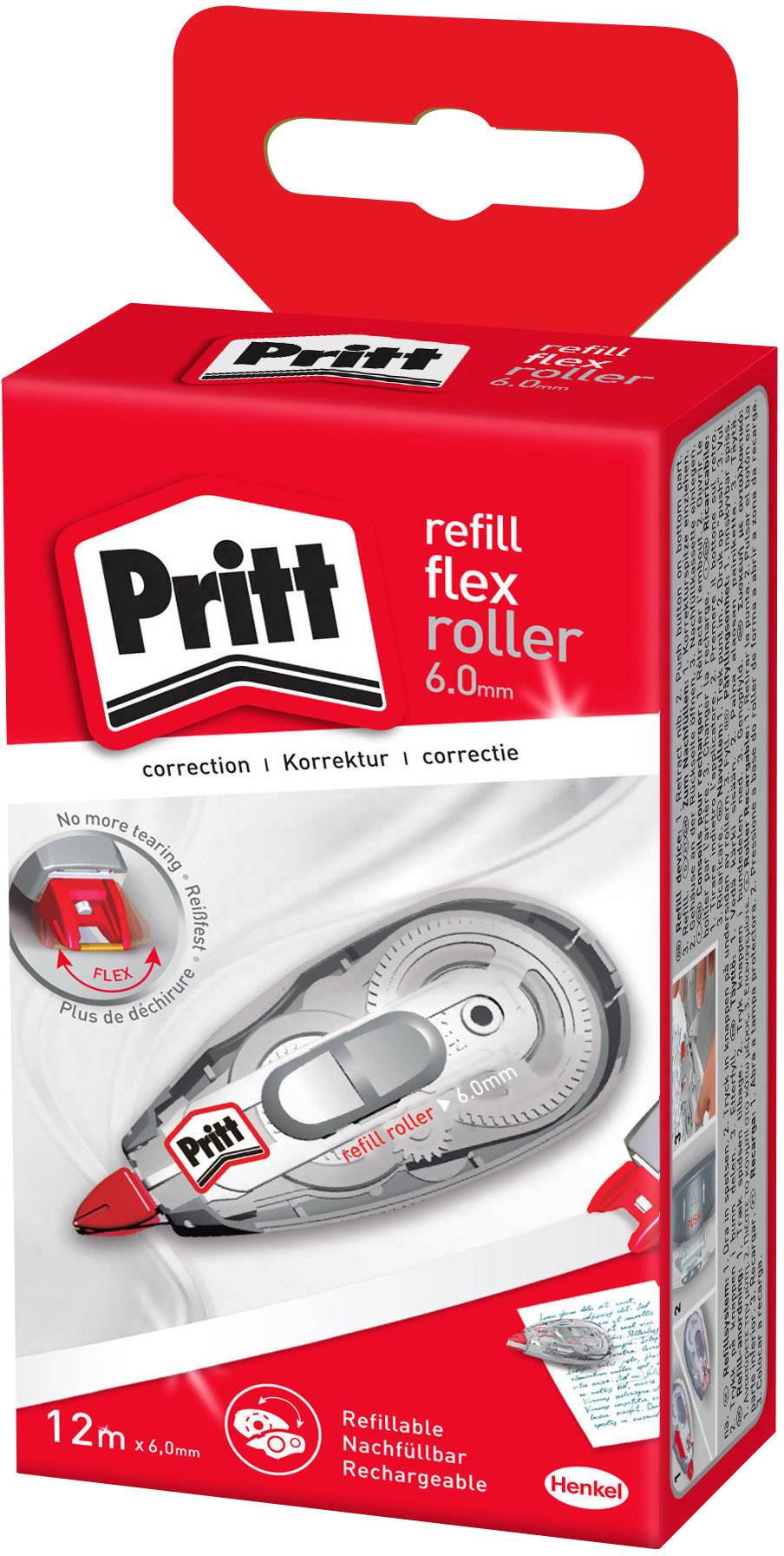 Pritt 2120455 4.2 mm Refill Cartridge for Correction Roller