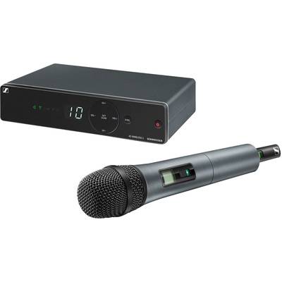 Sennheiser XSW 1-825-B Wireless microphone set Transfer type:Radio incl. clip