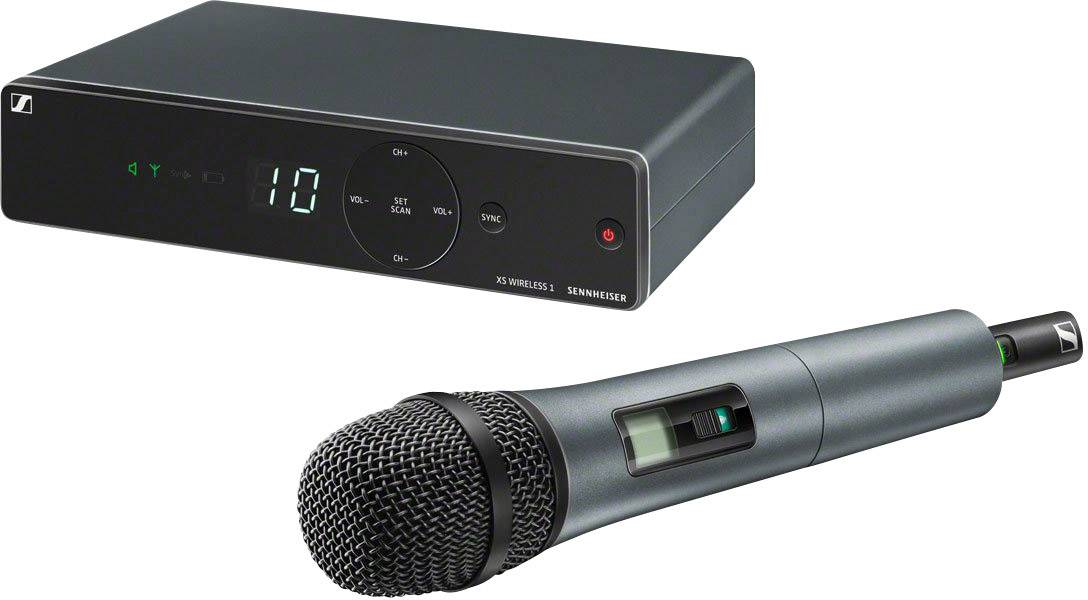 Sennheiser XSW 1-825-E Wireless microphone set Transfer type:Radio incl. clip