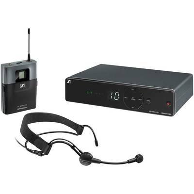 Sennheiser XSW 1-ME3-B Headset Wireless microphone set Transfer type:Radio