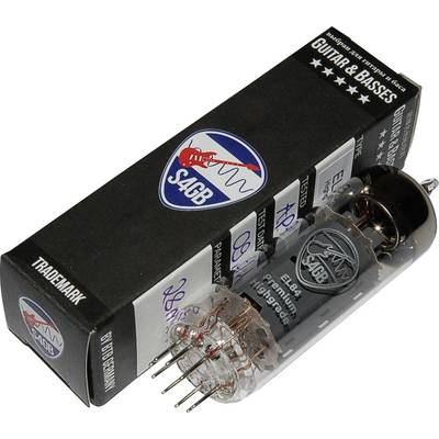  EL84 S4GB Premium Vacuum tube Selected for Guitar/bass Output pentode   Number of pins: 9 Base: Noval Content 1 pc(s) 