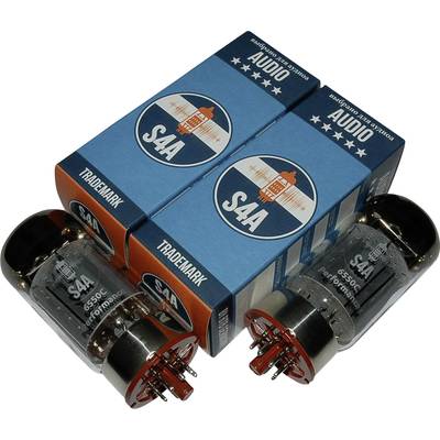  6550C S4A Performance Vacuum tube (matched pair) Selected for Audio/studio Output pentode   Number of pins (num): 8 Bas