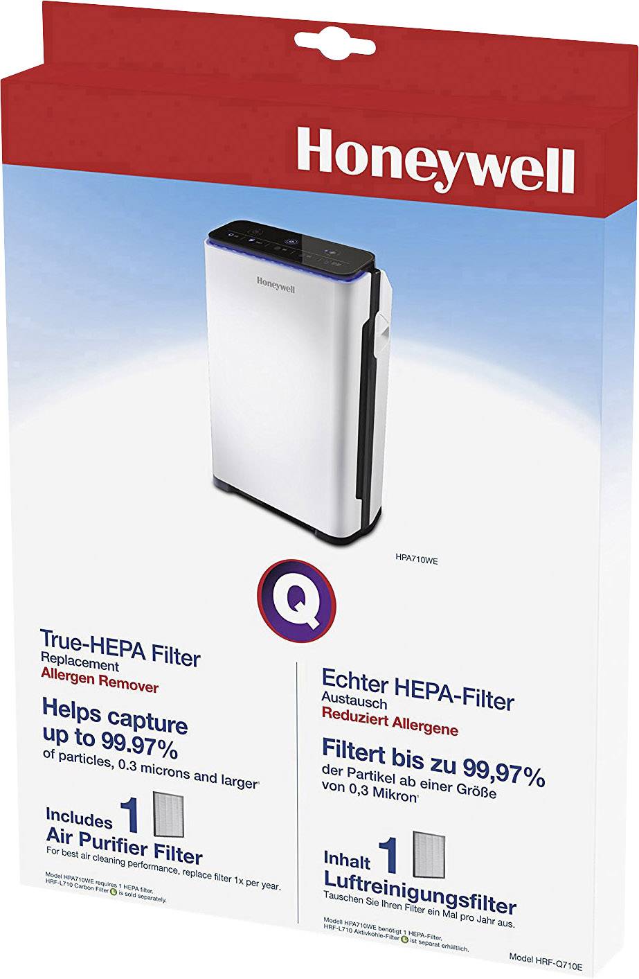 Honeywell HRF-Q710E HRF-Q710E HEPA filter