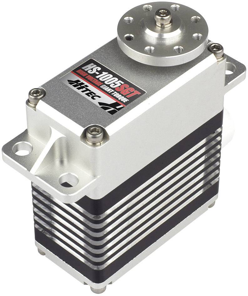 Hitec Standard servo D 955TW Digital servo Gear box material Titanium