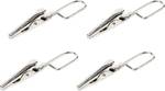 Alligator clips for painting stand