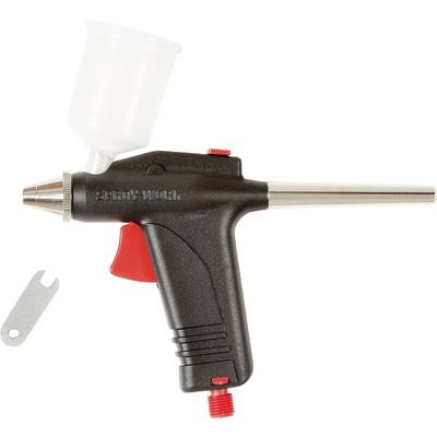 Image of Tamiya Spray-Work Basic Single action Pistol trigger airbrush Nozzle Ø 0.3 mm