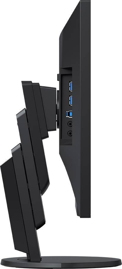 EIZO EV2451-BK noir LCD EEC D (A - G) 60.5 cm (23.8 inch) 1920 x 1080 p 16:9 5 ms DisplayPort, DVI, HDMI™, VGA, Audio st-2
