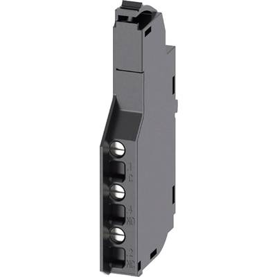Electrical relay module in vertical orientation, showing four terminal blocks on the left side, suitable for control in electrical cabinets.
