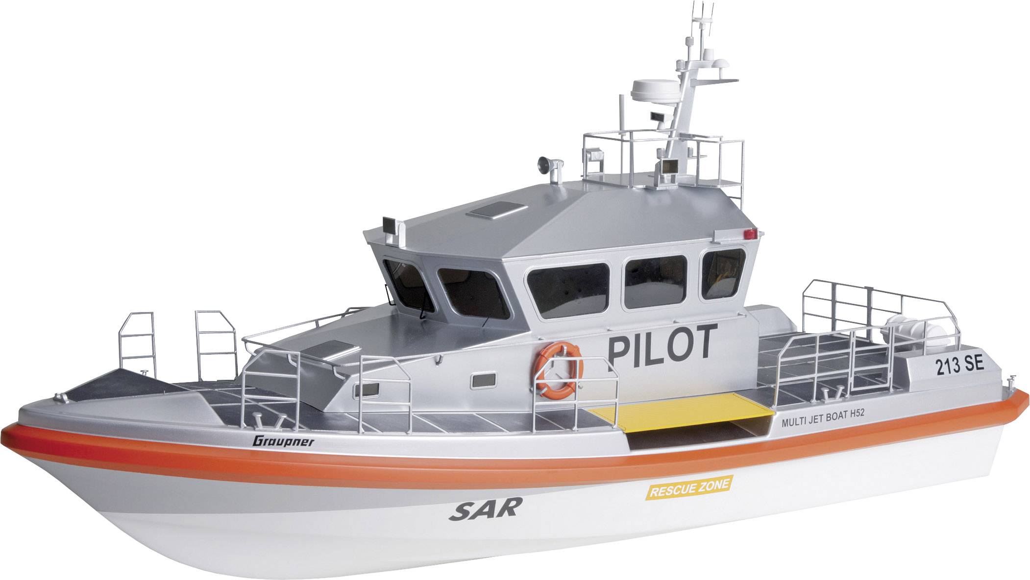 graupner pilot jet boat