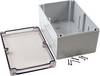 Hammond Electronics 1554VB2GYCL Universal enclosure 240 x 160 x 120 Polycarbonate (PC) Grey, Clear 1 pc(s)