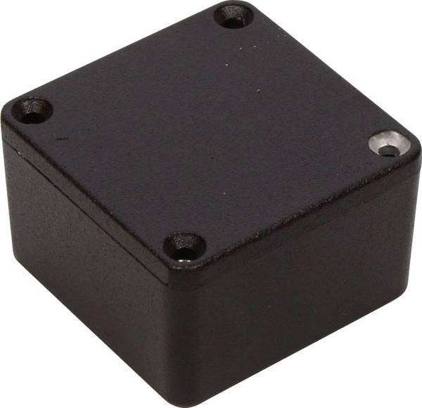 Hammond Electronics 1590MMBK Universal enclosure 50 x 50 x 31 Aluminium Black 1 pc(s)