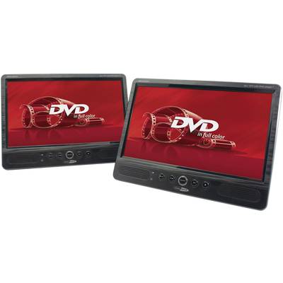 Caliber MPD-2010T Headrest DVD player + 2 monitors Screen size diagonal=25.4 cm (10 inch)