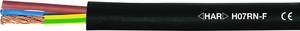 Helukabel 37021 Rubber flexible cable H07RN-F 2 x 2.5 mm² Black Sold per metre