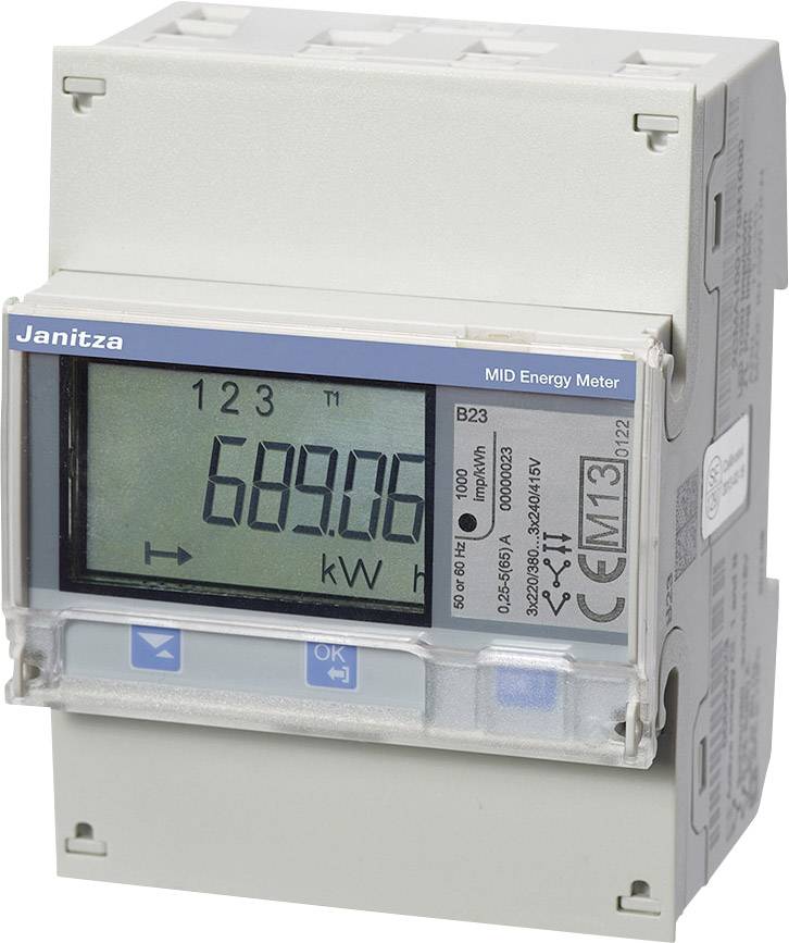 Janitza B23 313-10J Electricity meter (3-phase) 1 pc(s)