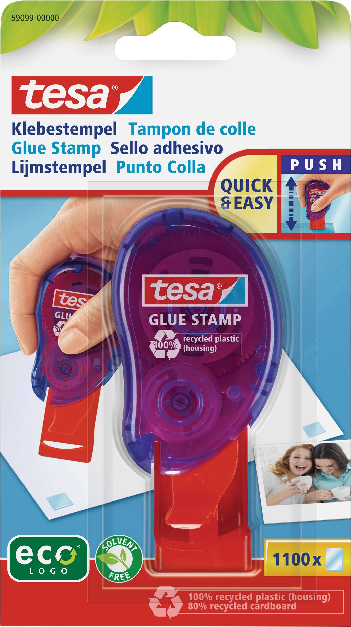 tesa Tesa ® Adhesive Temple Transparent Content: 1 pc(s)