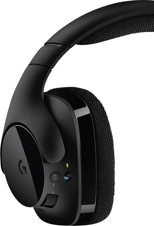 Logitech Gaming G533 Over-ear headset 7.1 Surround Black Microphone noise cancelling, Noise cancelling Volume control, M-4