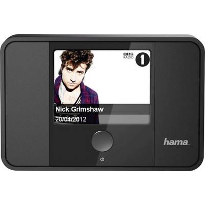 Hama DIT1000MBT Internet desk radio DAB+, FM AUX, Bluetooth, Internet radio, Wi-Fi Multi-room Black-2