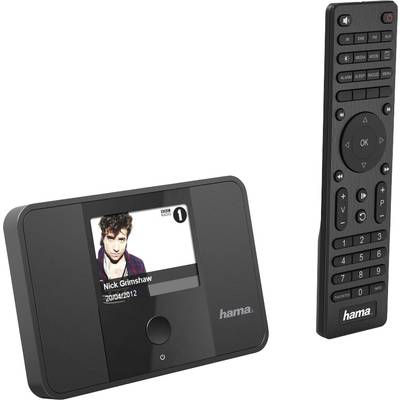 Hama DIT1000MBT Internet desk radio DAB+, FM AUX, Bluetooth, Internet radio, Wi-Fi Multi-room Black-4