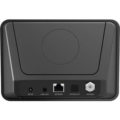 Hama DIT1000MBT Internet desk radio DAB+, FM AUX, Bluetooth, Internet radio, Wi-Fi Multi-room Black-7
