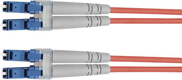 Telegärtner 100011410 Fibreglass FO Cable [1x LC plug - 1x LC plug] 50/125 µ Multimode OM4 5.00 m
