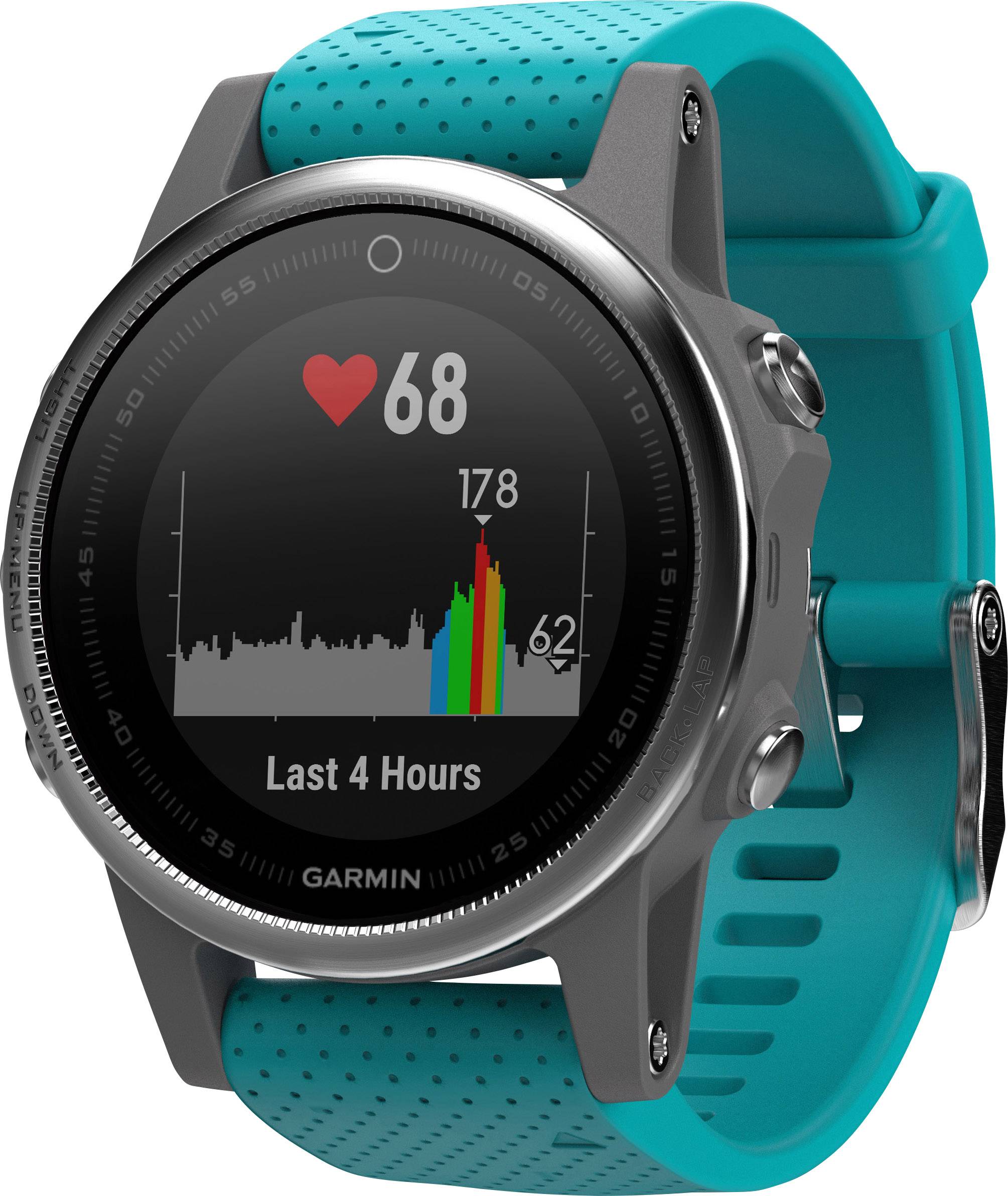 turquoise garmin watch