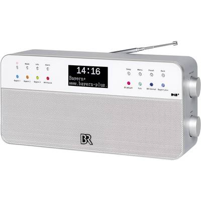BR2 Desk radio DAB+, FM AUX White