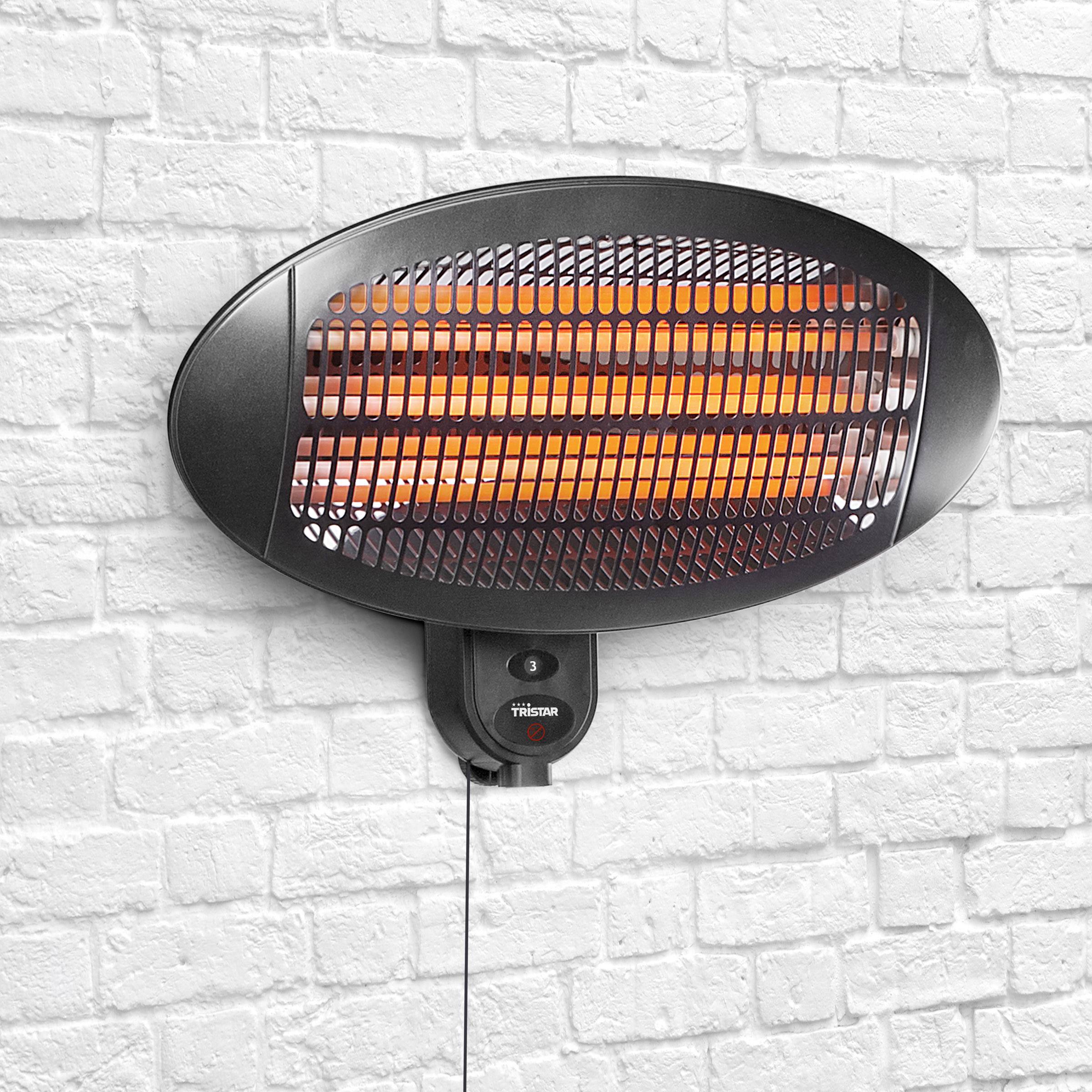 Tristar KA5287 Balcony heater 650 W, 1300 W, 2000 W Black