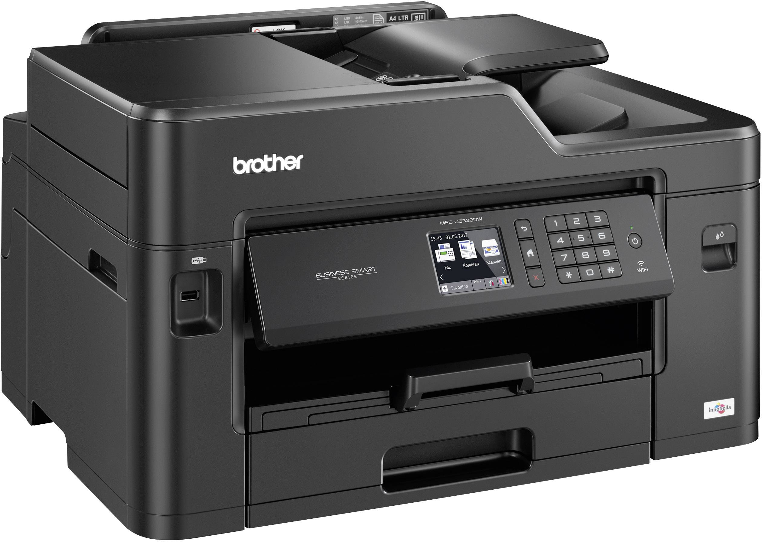 Auswertung Stammbaum Kalligraphie Brother A3 Laser Multifunction 