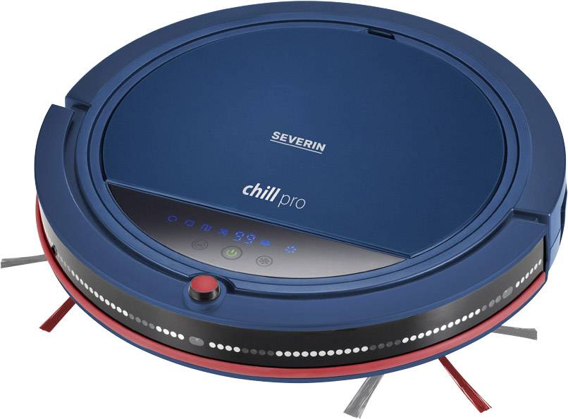 Severin RB7028 Robotic vac Ocean blue, Red Programmable start time