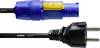 Cordial CFCA 10 S Current Cable [1x PG plug - 1x PowerCon plug] 10.00 m Blue