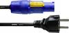 Cordial CFCA 5 S Current Cable [1x PG plug - 1x PowerCon plug] 5 m Blue